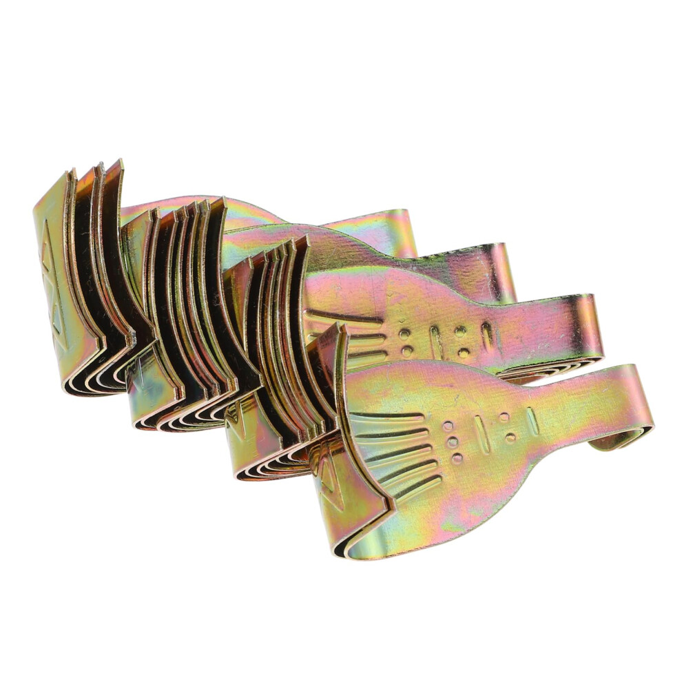 20 Pack Picture Frame Assembly Clamps With Moulding Hooks For Secure Frame Corners And Gallery Rails 9070919386466