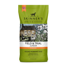 Skinner?s Field & Trial Junior ? Complete Dry Food for Young Dogs, Balanced, Supports Gut Health, 15kg