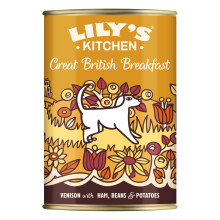 Lily's Kitchen Made with Natural Ingredients Adult Wet Dog Food Tin Great British Breakfast 6 x 400g