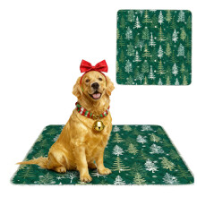 Washable Pee Pad 2 Pack, Reusable Training Mats for Dog Puppy, Quick Absorbent Leak-Proof Non-Slip Pet Mat for Floor, Home, Travel, Car - 90 x 80 cm /