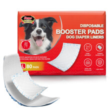 Dono Dog Nappies Liners - 40 Pcs Dog Diaper Liners for Male Female Dogs, Nappy Pad, Puppy Pads Disposable, Super Absorbent for Belly Bands, Period