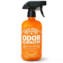 ANGRY ORANGE Pet Odor Eliminator for Dog and Cat Urine, Carpet Stains, and Strong Smells ? Citrus Cleaner with Natural Orange Oil ? 24 oz