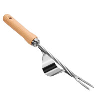 Garden Weeder Tool with Ergonomic Stainless Steel Long Handle for Efficient Lawn and Garden Weed Removal