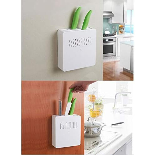 Wall Mounted Storage Rack with Ventilated Slim Shelf for Kitchen and Laundry Space Saving Organizer 1
