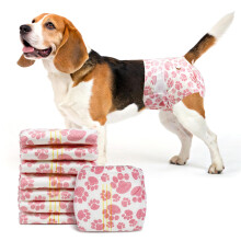 Dono Dog Nappies Female, 16 count Disposable Dog period Season Pants, Cat Nappies Female Super Absorbent, Leak-proof Puppy Nappy for Incontinence,