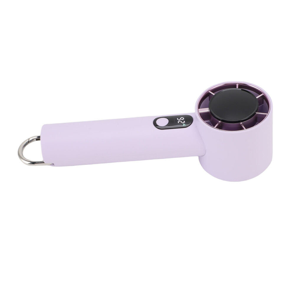 Portable Handheld Fan 5 Speeds, 3000Mah, 52X54x162mm, Purple 4341383176712