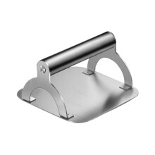 Stainless Steel Burger Press Hamburger Patty Maker Easy to Clean MultiPurpose Meat Press Tool