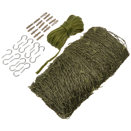 Trixie Trixie Protective Net Woven in Wire, 4 x 3 m, Olive Green