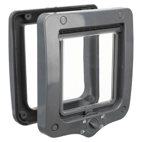 Trixie Trixie 4-Way Cat Flap, Grey, 490 g 1