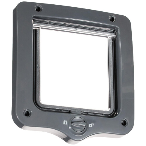 Trixie TRIXIE 2-Way Cat Flap, Grey, 390 g 1