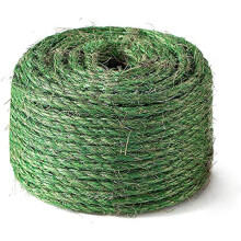 SGAVAHSG Green Sisal Rope Cat Scratcher Cat Tree Repairing 164 FT, 6mm (1/4 inch) Diameter Natural Sisal Rope Scratching Post Tower Replacet or