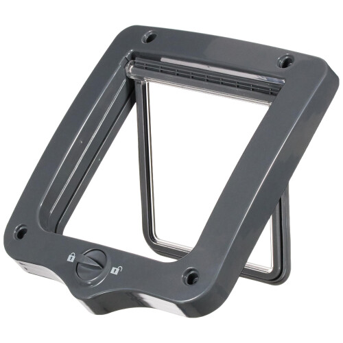 Trixie TRIXIE 2-Way Cat Flap, Grey, 390 g