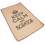 Wouapy Rectangle scratching mats in sisal, design scratcher with grey writing, 2