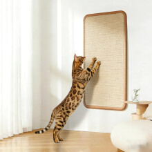 Cat Scratching Mats, 40 x 60 cm Natural Sisal cat Scratch mat, Cat Scratchers for Indoor cats - Protect Carpets and Sofas Encourages Healthy