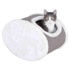 Trixie Kuschelh?hle zur Wandmontage, 42 ? 29 ? 28 cm, wei?/grau