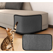 Natural Sisal Cat Scratching Pad & Mat - Protect Furniture & Sofa - Cat Scratcher Board & Couch Cover Guard