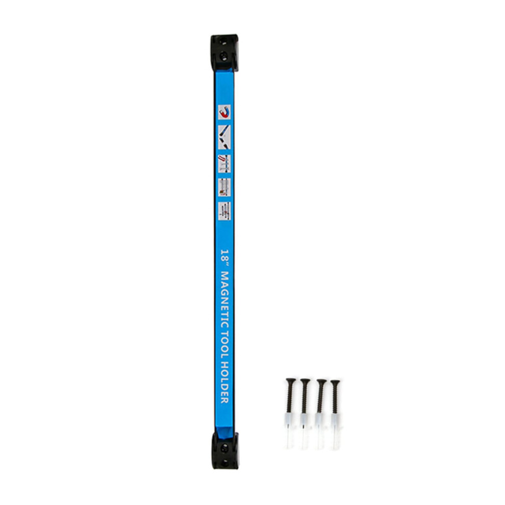 Wall Mount Tool Organizer 18 Inch Metal Screwdriver And Wrench Holder For Garage Workshop Storage 9070919387432