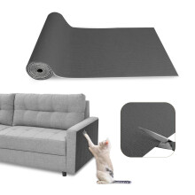 SDLDEER Cat Scratching Mat, 40 x 200 cm Self Adhesive Cat Scratch Mat, DIY Trimmable Climbing Wall Scratcher Protector, Anti Scratch Furniture
