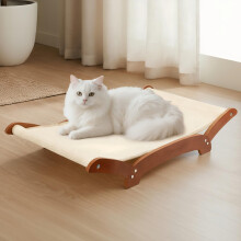 FeCaninCare Upgraded Extra-Large Cat Scratcher Bed, Scratchers Lounger for Indoor Cats, Durable & Sturdy Cat Scratch Pad with Hammock for Sleep