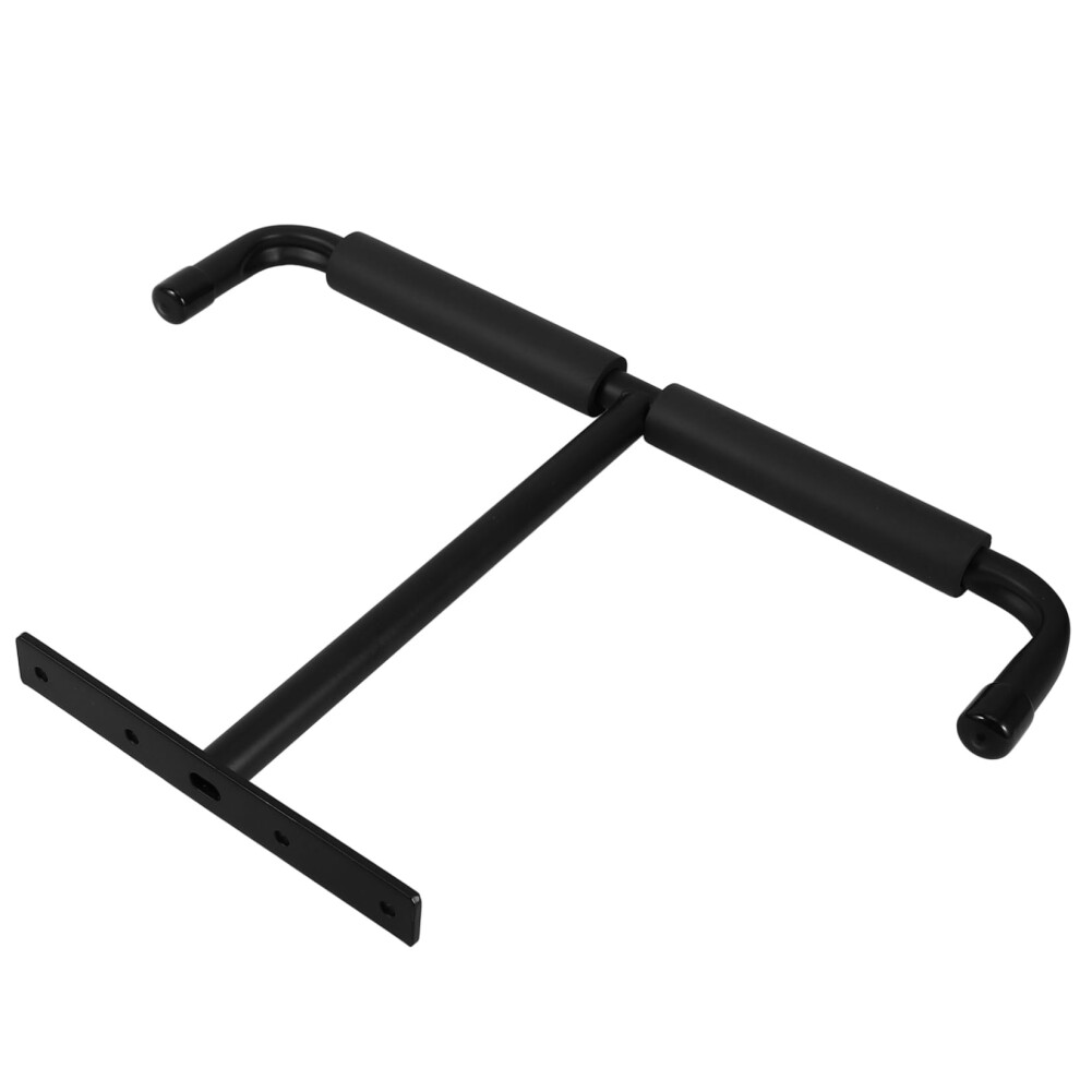 Garage Ceiling Storage Rack With Fishing Rod Holder And Bike Tool Organizer, Spacesaving Durable Design Black 9070919387494