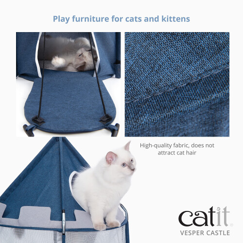 Catit VESPER Catit Castle, Blue 2