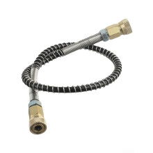 PCP Air Rifle Fill Hose 9000PSI Stainless Steel Protector Quick Connect M10x1 50cm