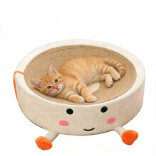 Sisal Scratching Pads, 2 in 1 Cat Scratch Bed, sisal cat scratcher,Scratching Mat for Grinding Claws and Rest 60x40x12cm Scratching Mat for All Cats