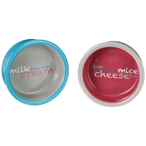 Trixie Trixie Eat On Feet Ceramic Bowl Set 2