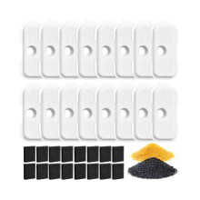 16-Pack Cat Water Fountain Filters for Petlibro Dockstream (PLWF005, PLWF115, PLWF105) ? Triple Filtration Petlibro Water Fountain Filter