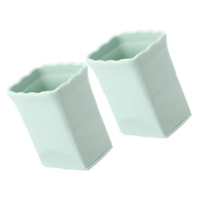 2pcs Stainless Steel Fruit Slicer and Egg Cutter MultiFunctional Tool for Kitchen Salads Green