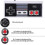 Klassische NES-Controller für NES 8-Bit-Unterhaltungssystem-Konsolensteuerfeld (2 PCs) – 2