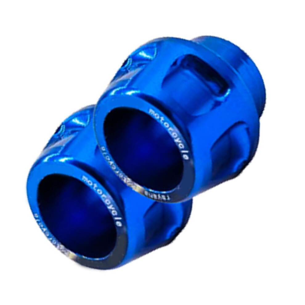 Aluminum Motorcycle Fork Protectors, CorrosionâResistant Crash Guards For LongâLasting Protection Blue 9070919388385
