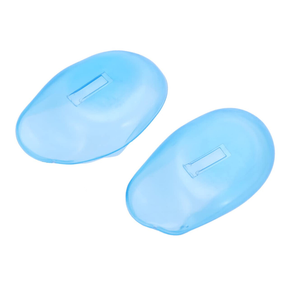 Reusable Silicone Ear Shields for Hair Dyeing and Bleaching, Comfort Fit, 4 Pairs