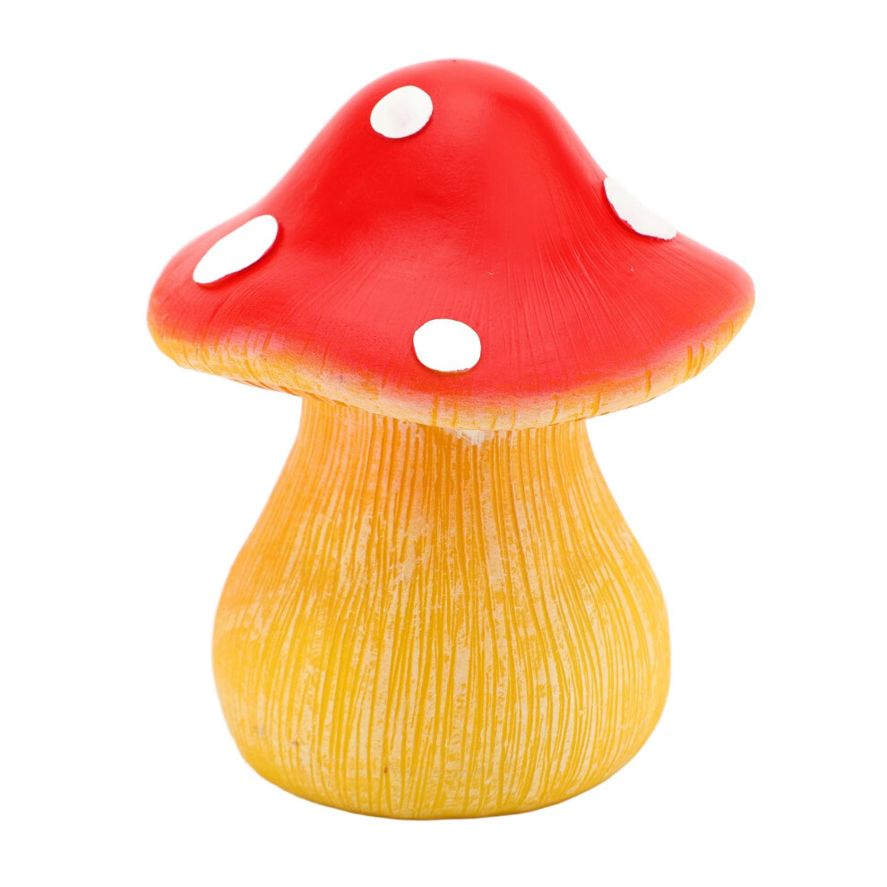 Outdoor Key Hider Mushroom Design Weatherproof Resin Hidden Key Holder For Garden Home Security 9113335307742