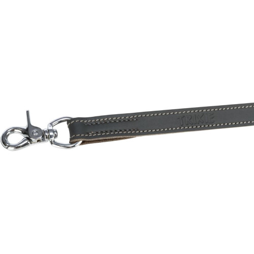 Trixie Rustic fatleather lead, M?L: 1.00 m/20 mm, grey 2