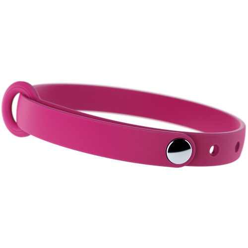 Nuvuq Comfortable, Soft and Light Cat Collar with Breakaway Snap Button (Raspberry Pink) 1