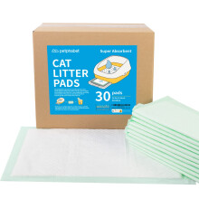 petphabet Cat Litter Box Pads kitten training pads- Litter Box Pads 16.9? x 11.4?-30 Count