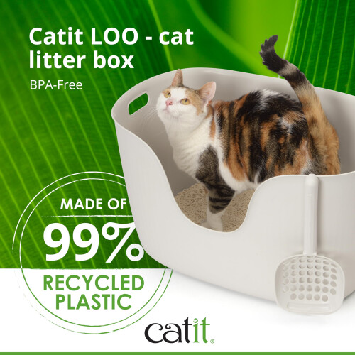 Catit Catit Loo Litter Box with Scoop 2