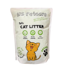 7L Green Tea Matcha Scent Organic Tofu Cat Litter ultra odour control great clumping flushable reduce waste odour eliminator long lasting dust free