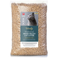 Large 30L Natural Cat Litter Wood Pellets Ultra Absorbent Biodegradable | Effective Odour Control | Antibacterial Premium Hygiene