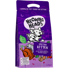 Meowing Heads Complete Dry Cat Food 1.5kg - Smitten Kitten - Vet Approved