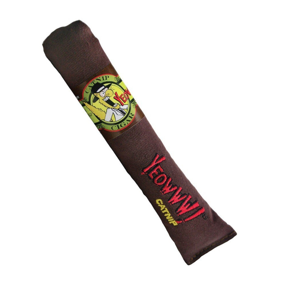 Yeowww New! Cigar For Your Cat Filled With Catnip 1 Piece