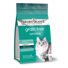 Arden Grange Adult Dry Cat Food Sensitive, Fish, 2 Kg
