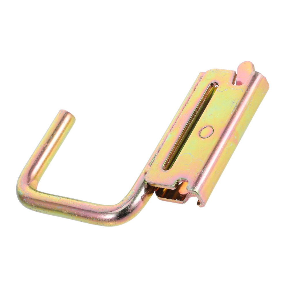 Heavy Duty E Track J Hook Accessory With Spring Clip Lock For Trailer Cargo And Garage Storage 9070919388910