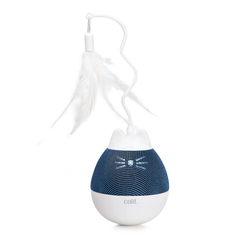Catit catit Pixi Spinner, White & Blue