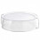 Splash-Proof Glass Microwave Cover with Handle for Heating and Steaming 1