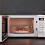 Splash-Proof Glass Microwave Cover with Handle for Heating and Steaming 4