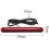 Ampel 24 LED 12V, hohe Installation, Rot 2