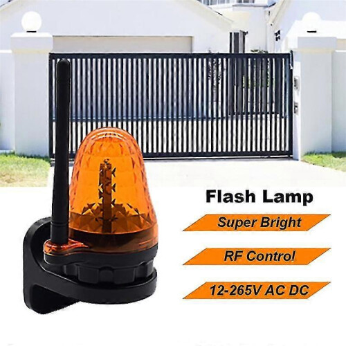 Universal 12V-265V LED Signal Alarm Light Strobe Flashing Light Wall Mount Προειδοποιητική 2