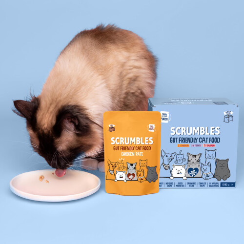 Scrumbles Scrumbles Grain Free Wet Cat Pate Selection 32x85g 2